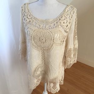 Democracy crochet top